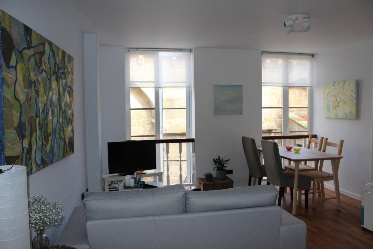 Apartamento En Un Entorno Unico En La Ciudad Vieja De La Coruna Luaran gambar